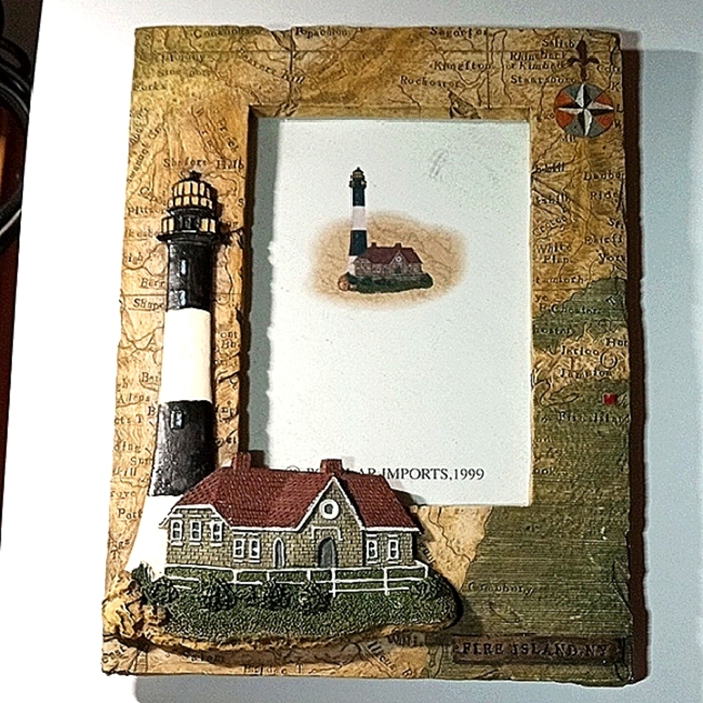 Lighthouse Themed Picture Frame - Picture 2 of 3